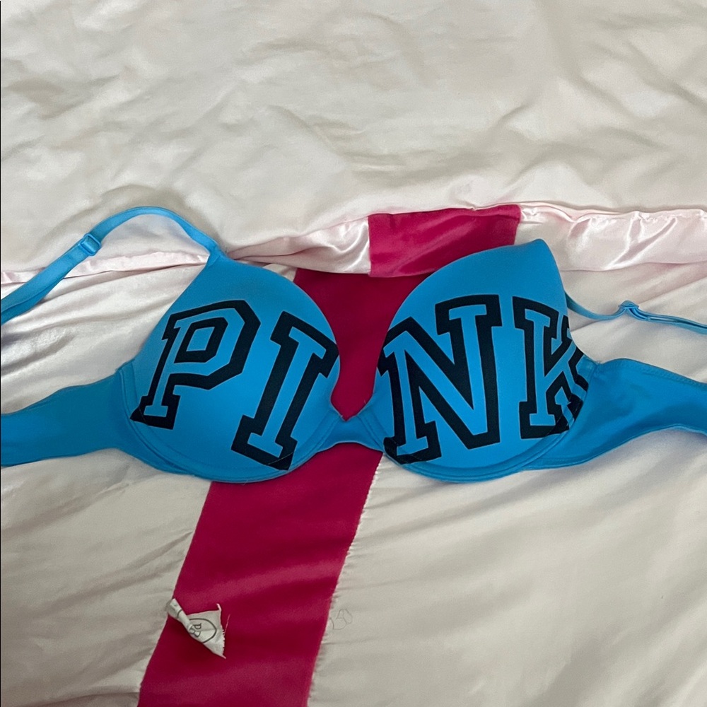 Victoria's Secret PINK Blue Bra